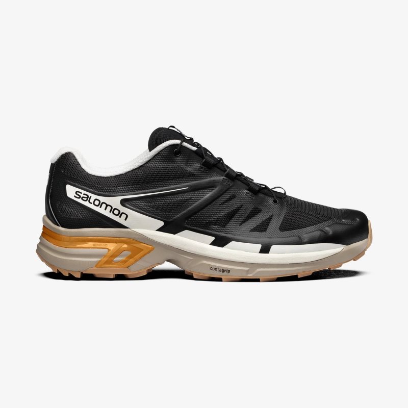 Salomon XT-WINGS 2 Mens Sneakers Black UK WBUK